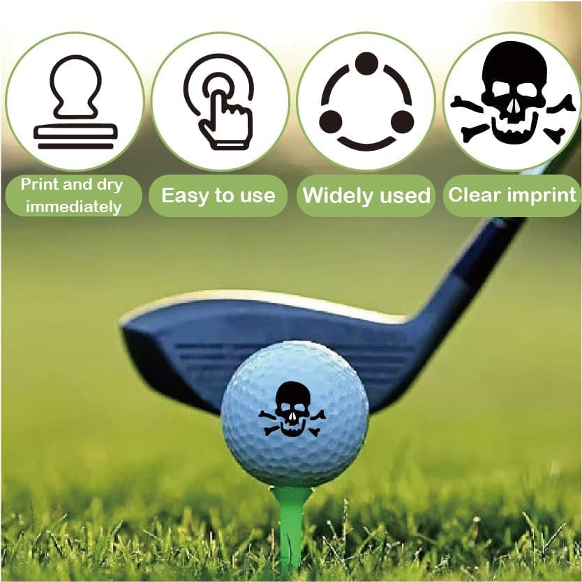 Personalized Golf Ball Stamp Custom Name Golf Ball Stamper - Image 2