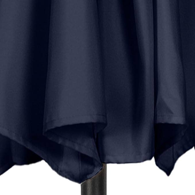Half Umbrella Outdoor Patio Shade - 9 ft Patio Umbrella - Small Canopy - Image 6