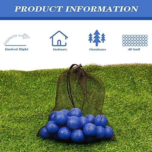 40 Pack Foam Golf Practice Balls - Image 5