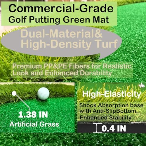 Golf Putting Green Mat 10ft x 5ft, Large Putting Green - Image 5