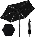Best Choice Products 7.5ft Solar Umbrella LED Lighted Patio Umbrella, Table by Unknown