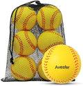 Practice Foam Softballs 11 inch Soft Oversize Foam Baseballs Hitting 6 Pack by Avesfer