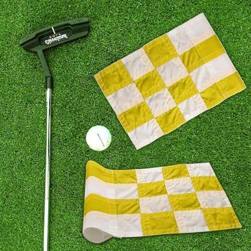AZCOVER 3 Pack Checkered Golf Flag 8x6 Inch - Image 5