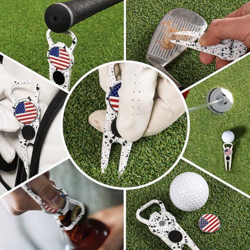 FINGER TEN 7-in-1 Golf Divot Repair Tool - Image 7