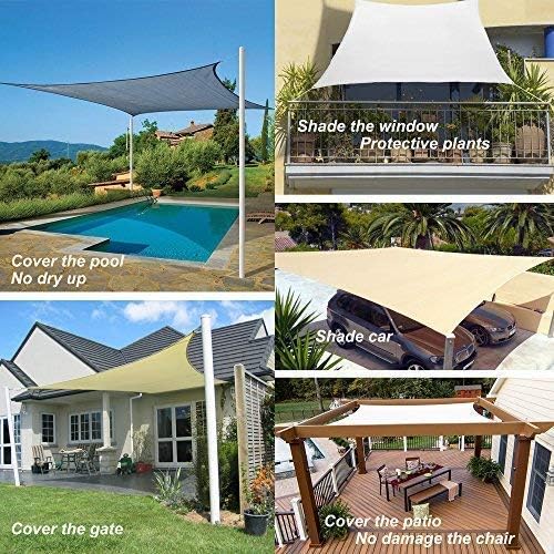 Rectangle Sun Shade Sail Canopy - Image 8