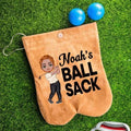 Personalized Cartoon Character Golf Ball Bag by Callie