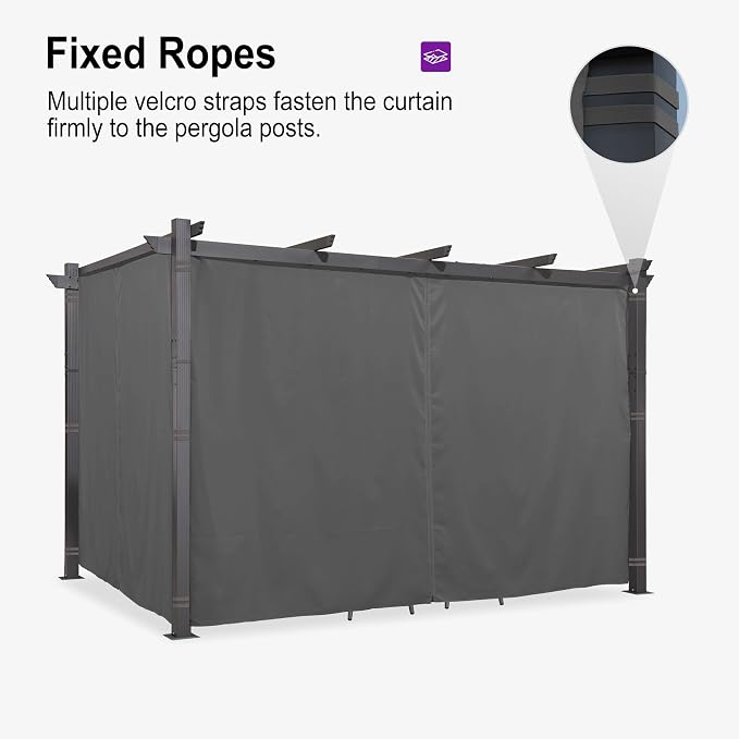 PURPLE LEAF Outdoor Aluminum Pergola 10'x13' - Image 2