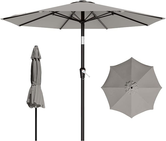 9 FT Patio Umbrella for Outdoor, Outdoor Table Umbrella by AreShark