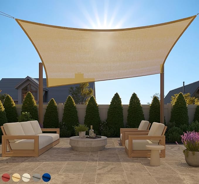 GORILLA GRIP Heavy Duty Sun Shade, UV Protection Fade Tear and Rust Resistant by Unknown