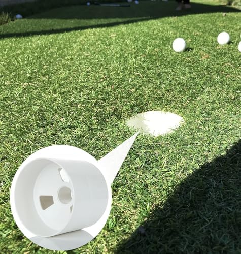 6PCS Golf Hole Cup 4 Inch Depth, ABS Plastic Putting Cup - Image 7