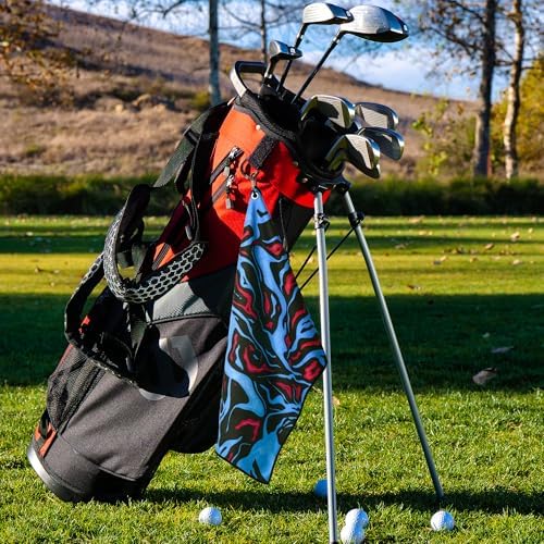 Mile High Life Golf Towel 16"x24", Microfiber Waffle Weave - Image 5