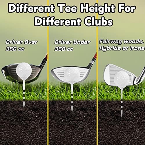 Golf Tees Plastic, Unbreakable Golf Tee 3 1/4" - Image 4