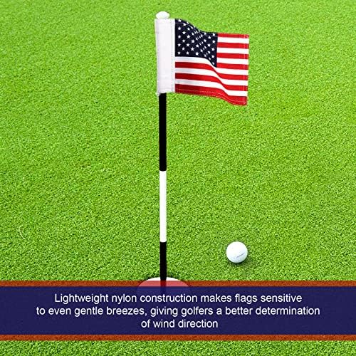 Oudain Mini Golf Flag for Putting Green 420d Nylon - Image 4