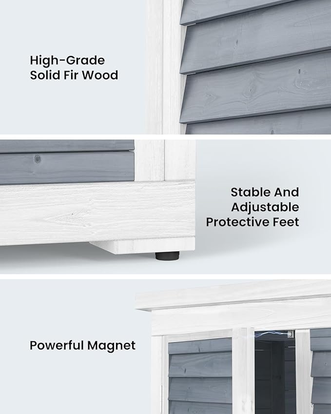 Bealife 63.2" Outdoor Storage Cabinet - Image 2