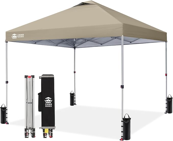 CROWN SHADES 12x12 Pop Up Canopy Tent by Unknown