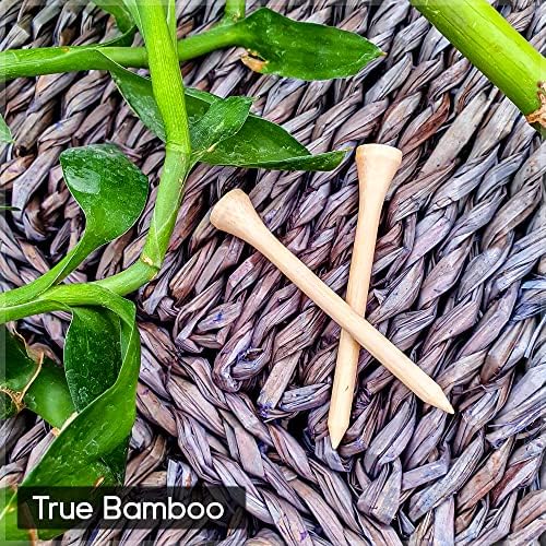 Bamboo Golf Tees 2 3/4-100pack Premium Quality - Image 2