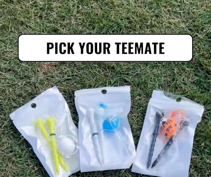 AIRGLO Pro T1 Unbreakable Golf Tees, Premium Plastic Golf Tees