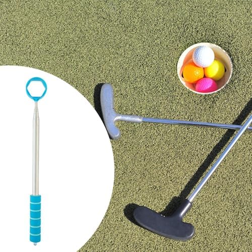 kowaku Golf Ball Retriever Golf Grabber Lightweight Telescopic Anti Slip Grip - Image 3