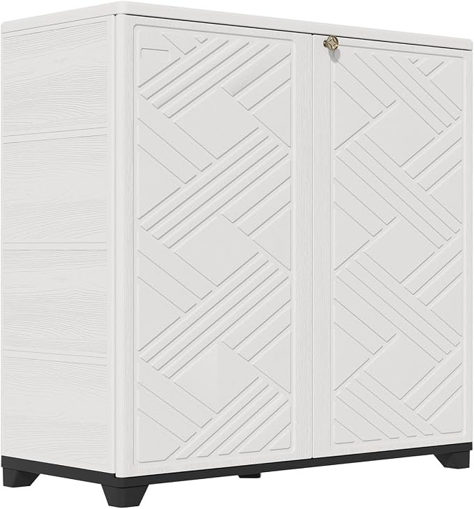 HOMSPARK Indoor/Outdoor Storage Cabinet - Image 7