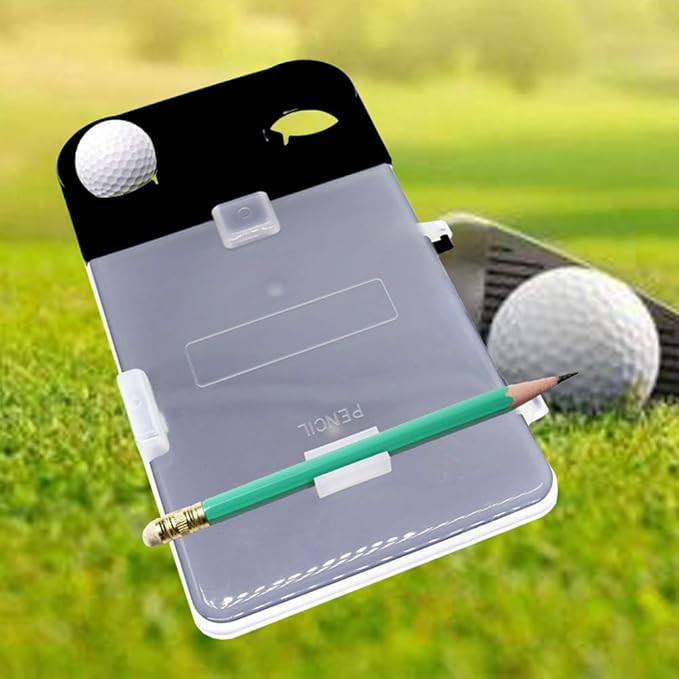 Golf Score Card Holder Kit Scoreboard Score Card Board