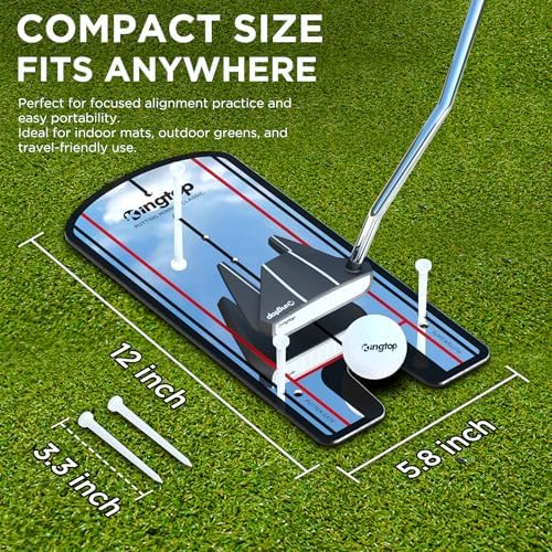 KINGTOP Golf Putting Mirrors for Alignment and Stroke Training - Image 2