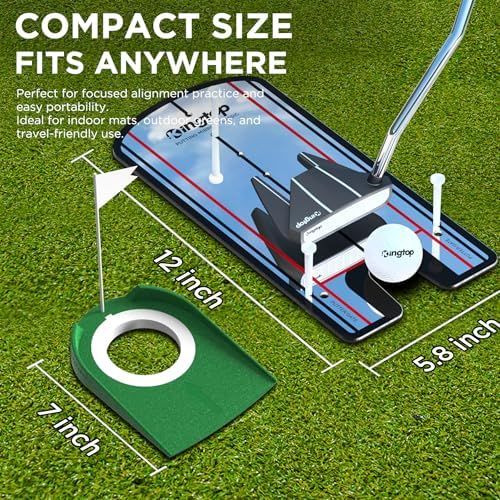 KINGTOP Golf Putting Mirrors for Alignment and Stroke Training - Image 2