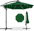 Best Choice Products 10ft Solar LED Offset Cantilever Hanging Market Patio by Unknown