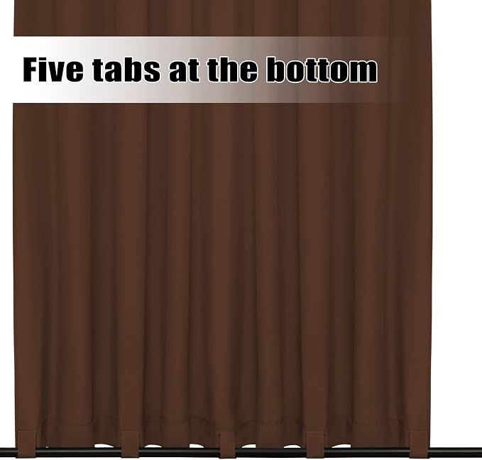 Easy-Going Outdoor Curtains for Patio 1 Panel, 110x84 inch, Weatherproof - Image 4