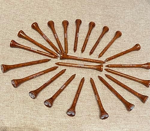 Golf Tees Durable Bamboo Tees 100 Pcs 2-3/4" Friendly Biodegradable Material - Image 5