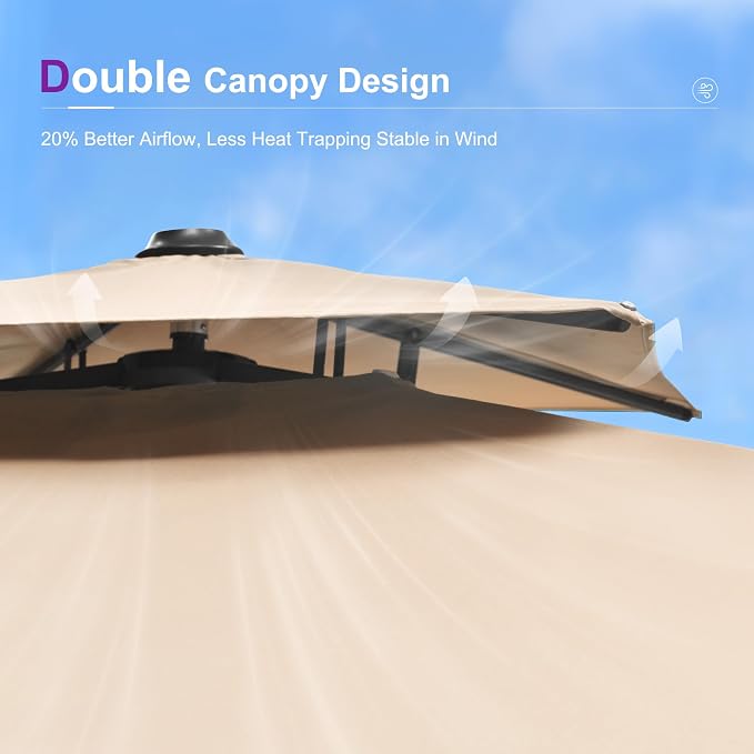PURPLE LEAF Cantilever Umbrella - Image 8