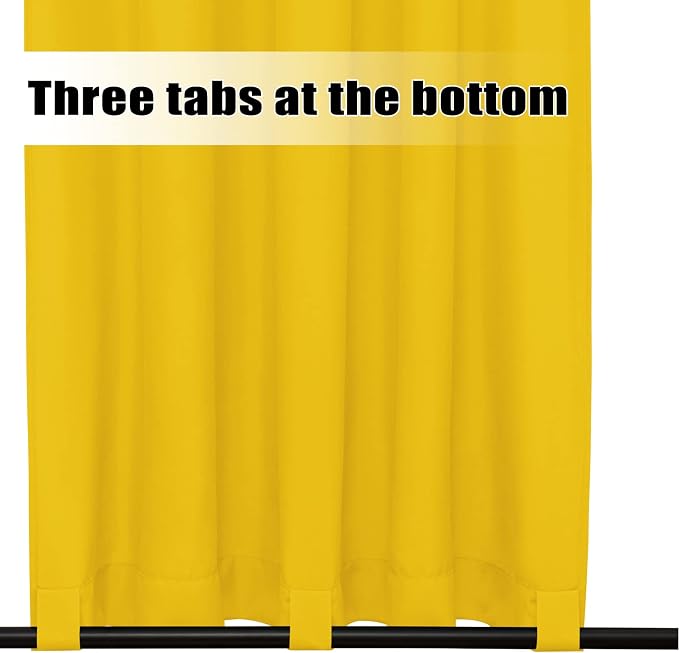 Easy-Going Outdoor Curtains for Patio 1 Panel, 54x96 inch, Weatherproof Privacy - Image 4