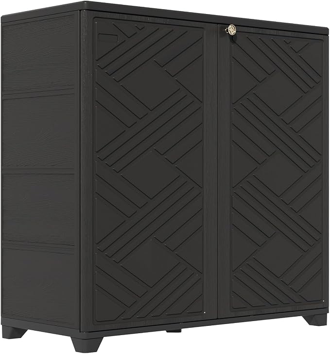 HOMSPARK Indoor/Outdoor Storage Cabinet - Image 7