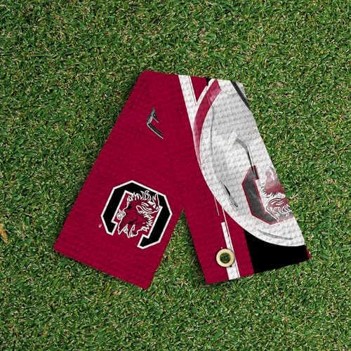 Northwest NCAA Golf Towel, Official Licensed Microfiber Waffle Fabric, - Image 4