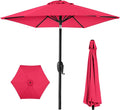 Best Choice Products 7.5ft Heavy-Duty Round Outdoor Market Table Patio Umbrella by Unknown