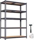 Heavy Duty Storage Rack, 35.55''×16''×72'' Outdoor Storage Shelves, Free by Unknown