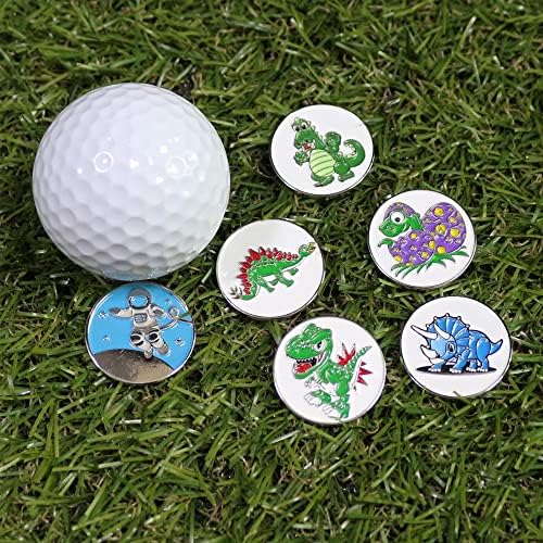 Myartte Golf Ball Marker 24.4 mm Assorted Patterns - Image 3