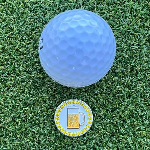 Giggle Golf Happy Hour Bling Golf Ball Marker - Image 5