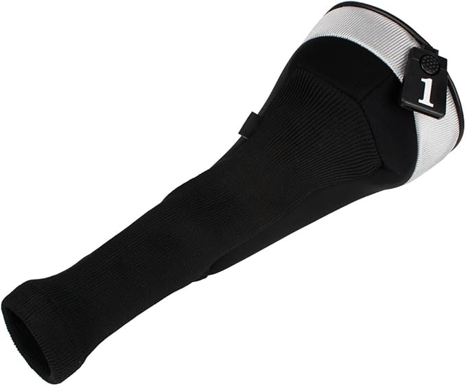 Andux 4pcs/Set Mesh Golf 460cc Driver Fairway Wood Club Head Covers Long Neck with No. Tags