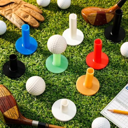 8PCS Rubber Golf Tees with Holder - Image 7