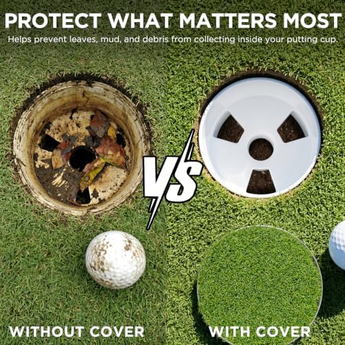 KINGTOP Stainless Steel Golf Hole Cup Covers - Image 6