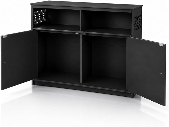 VINGLI Weatherproof Outdoor Storage Cabinet | Outdoor Cabinet - Image 7