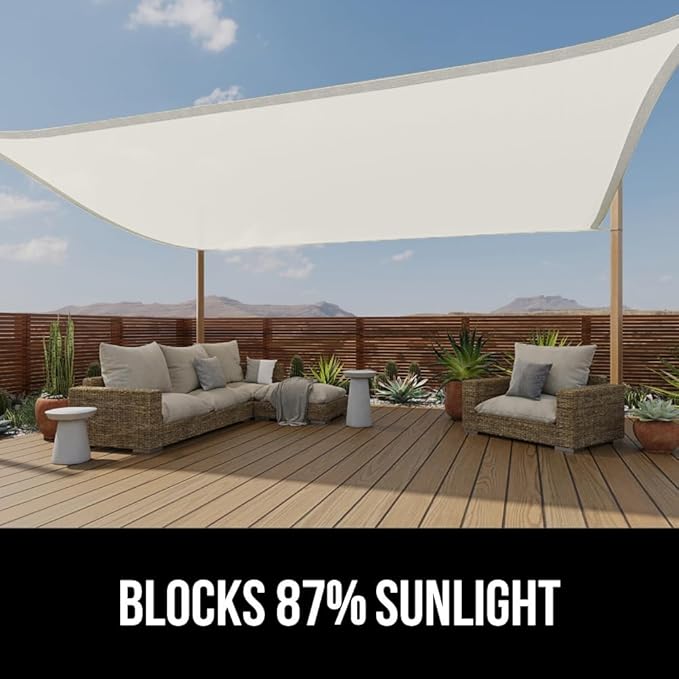 GORILLA GRIP Heavy Duty Sun Shade, UV Protection Fade Tear and Rust Resistant - Image 3