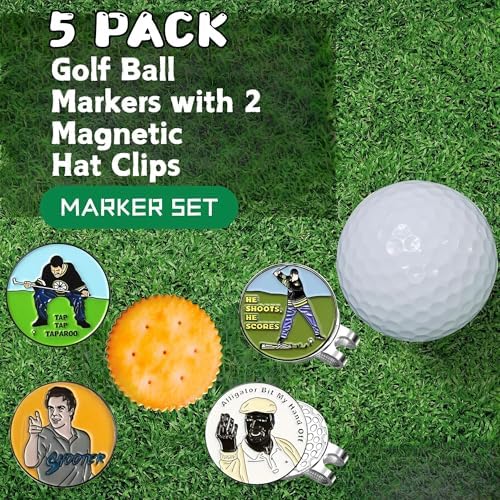 Cracker Golf Ball Marker, Premium Golf Accessories & Funny Golf Gifts - Image 4