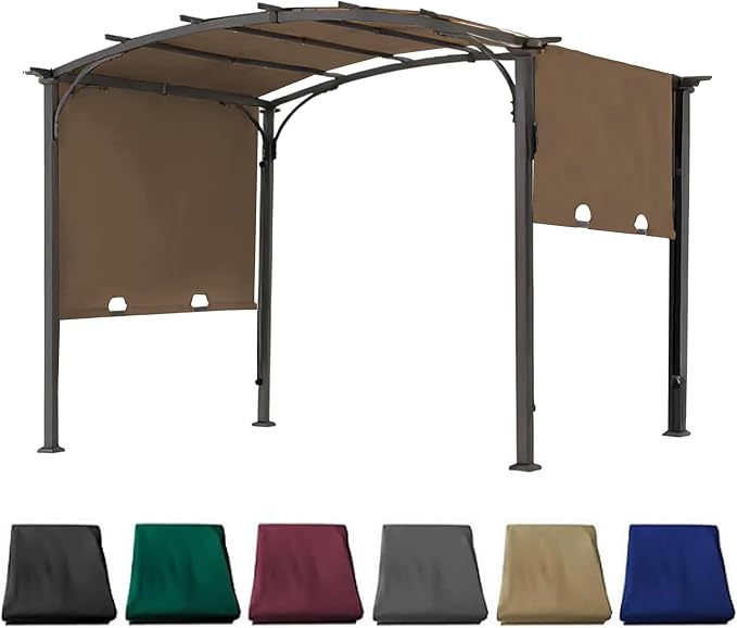 85" x 208" Universal Pergola Replacement Canopy Cover | Waterproof Shade Top by JANCANOPY