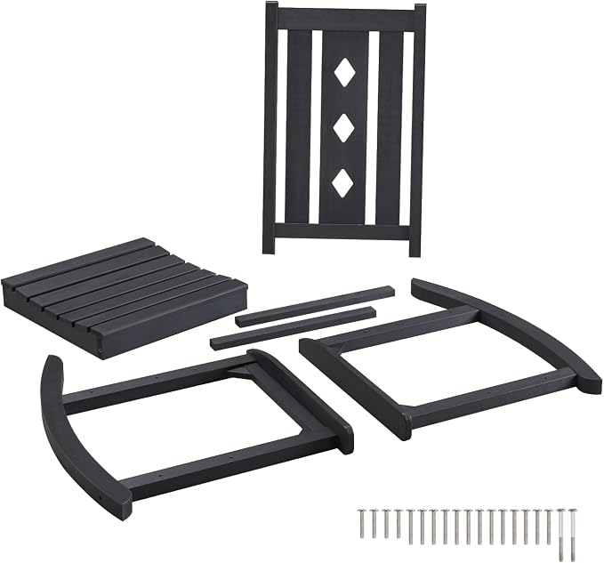 Oversized Outdoor Rocking Chair, Porch Rocker - Image 5