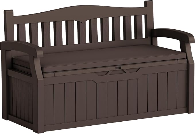 Greesum 80 Gallon Heavy-Duty Outdoor Storage Bench by BuynowfromGreesum