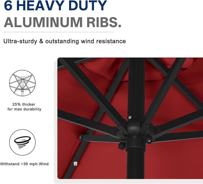 ABCCANOPY Solar Led Patio Umbrella - Image 6