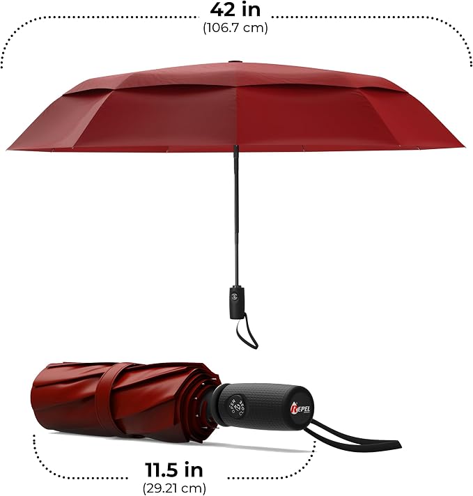 Windproof Travel Umbrella - Image 9