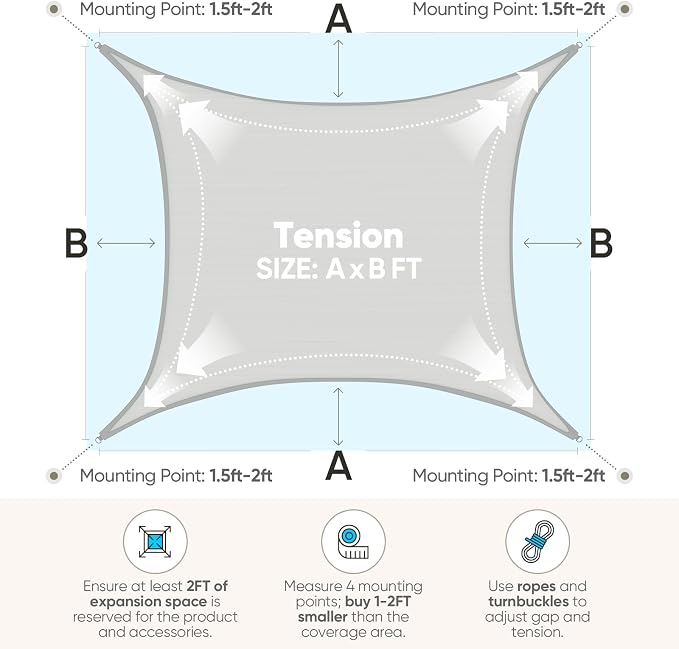 Quictent Waterproof Sun Shade Sail - Image 4