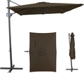 10FT Outdoor Offset Umbrella, Cantilever Patio Umbrella by AEOutdoorUSA